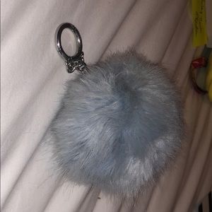 Michael Kors fluffy keychain